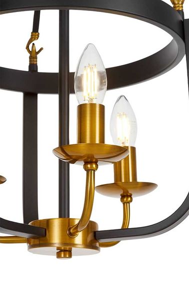 Подвесной светильник Lumina Deco Berling LDP 8024-3 BK+MD