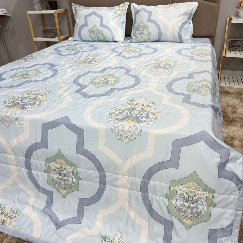 КПБ Кит С Одеялом МУН ШЕЛК 2сп АКЦИЯ !!! (от 10шт цена 5900тн)