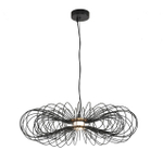 8301/10L LEDIO черный, металл/акрил Подвес LED 9W 3000K 220V CAMOMILE