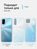 Чехол ROSCO для realme 7 Pro оптом (арт. RM-7PRO-HARD-TPU-TRANSPARENT)