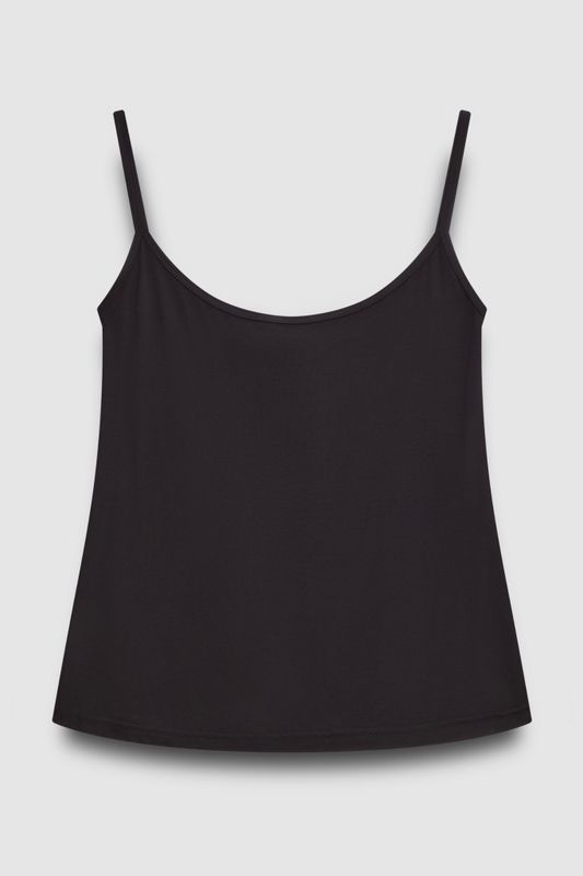 Майка из бамбука, черный