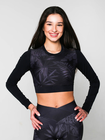 Рашгард короткий Black Palms