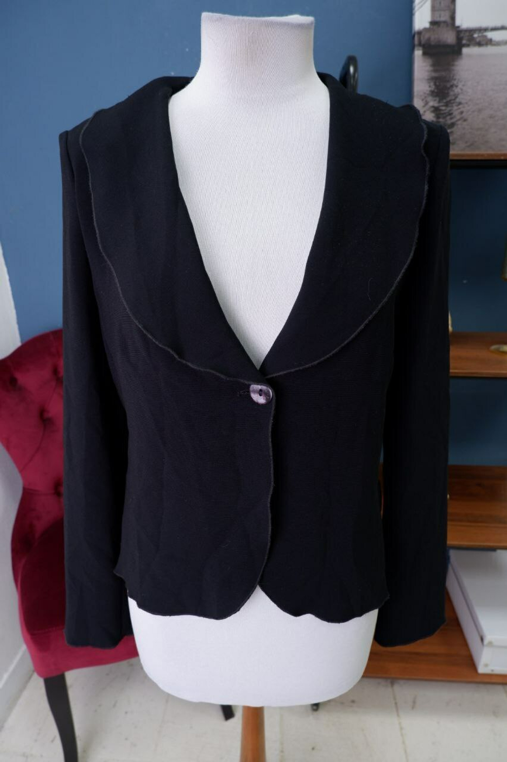 Жакет Superior базовый черный 46 размер