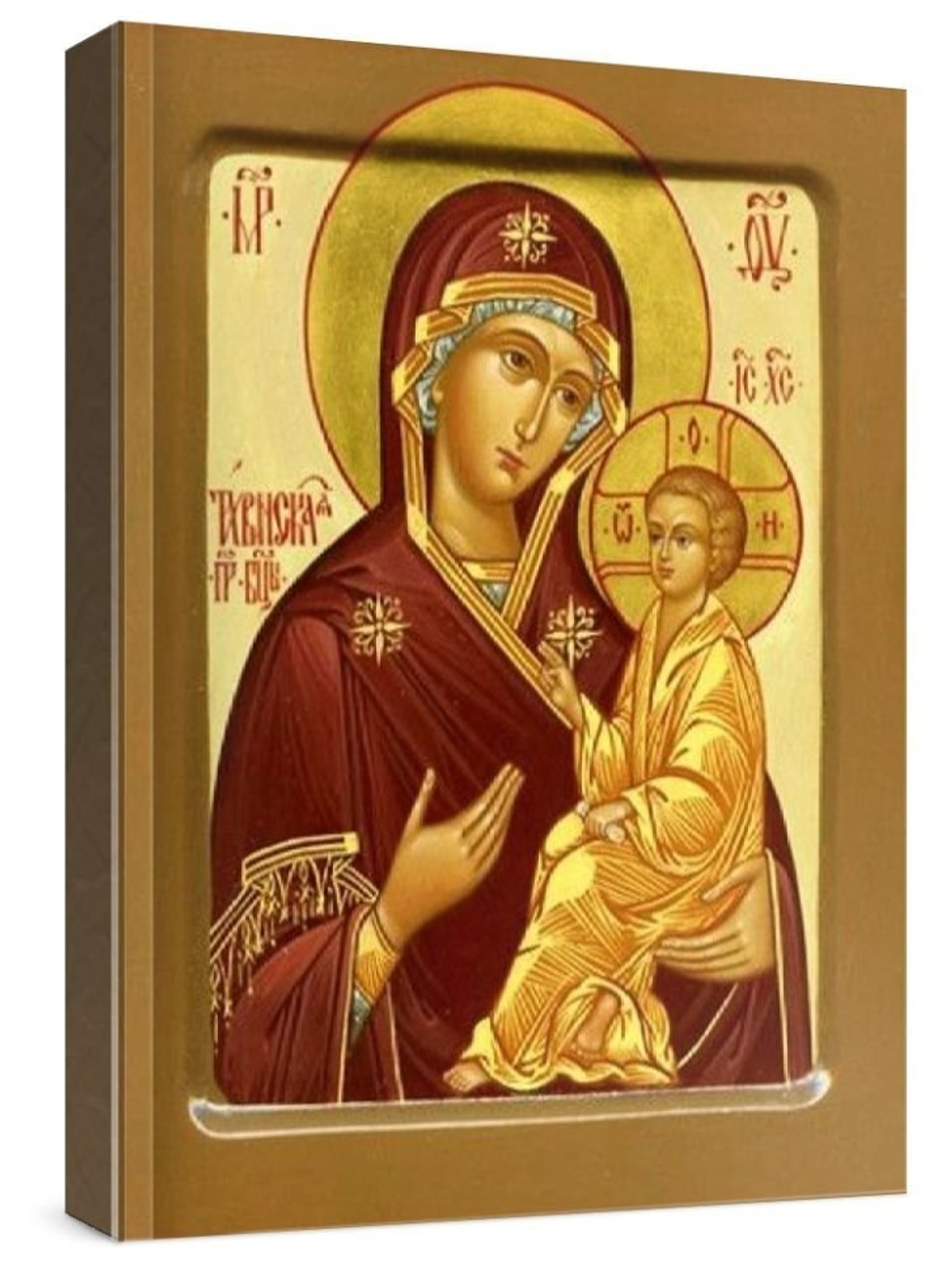 Тихвинская икона БМ (рукописная на заказ)