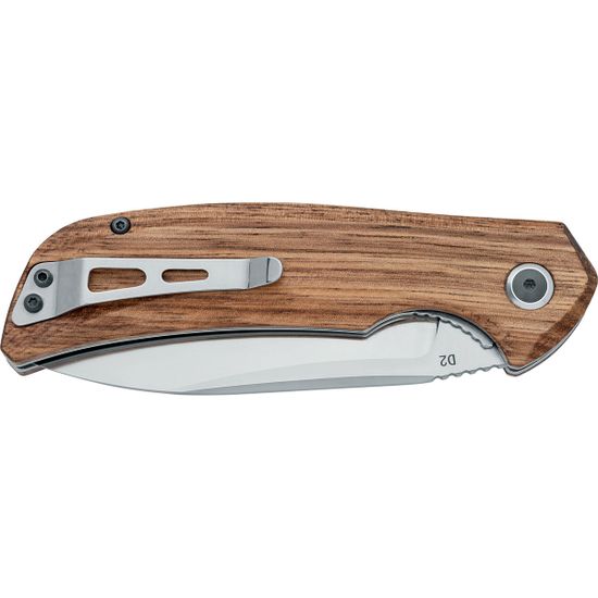 Нож Black Fox BF-781 ZW PARADIGMA клинок из стали D2, рукоять Zebra wood