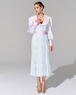 Платье длины миди