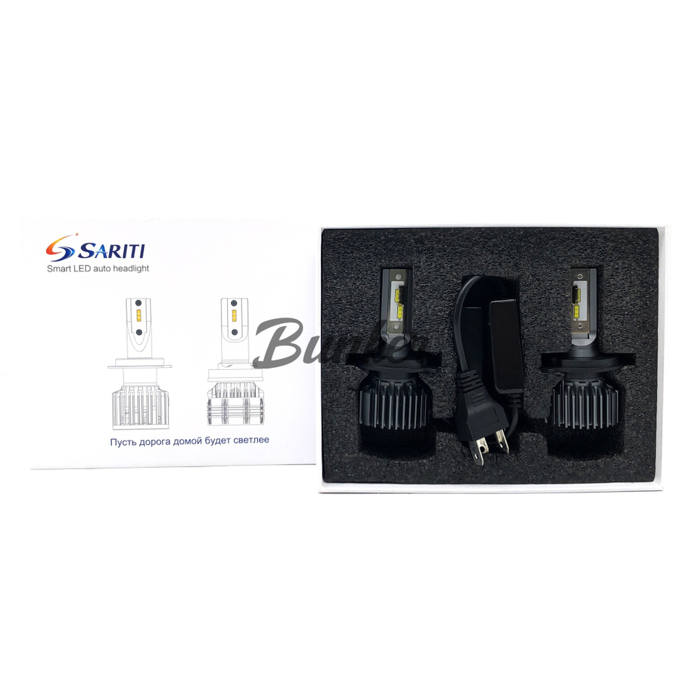 Светодиодные автомобильные LED лампы Sariti F6 H4 6000K 12V