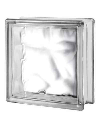 Стеклоблок бесцветный Нубио Vitrablok 19,7x19,7x8
