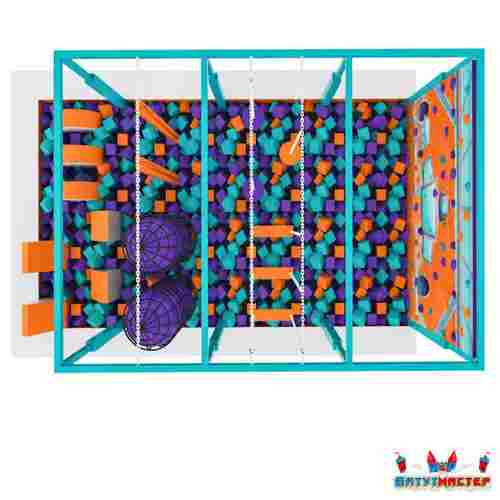 Ниндзя парк «Клан Силы», 8,2×5×3,1 м