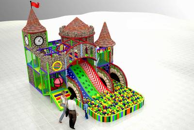 Детский игровой лабиринт «Средневековый замок»
