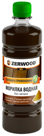 ZERWOOD MV Морилка водная Лиственница 0,5л (ИжСинтез)