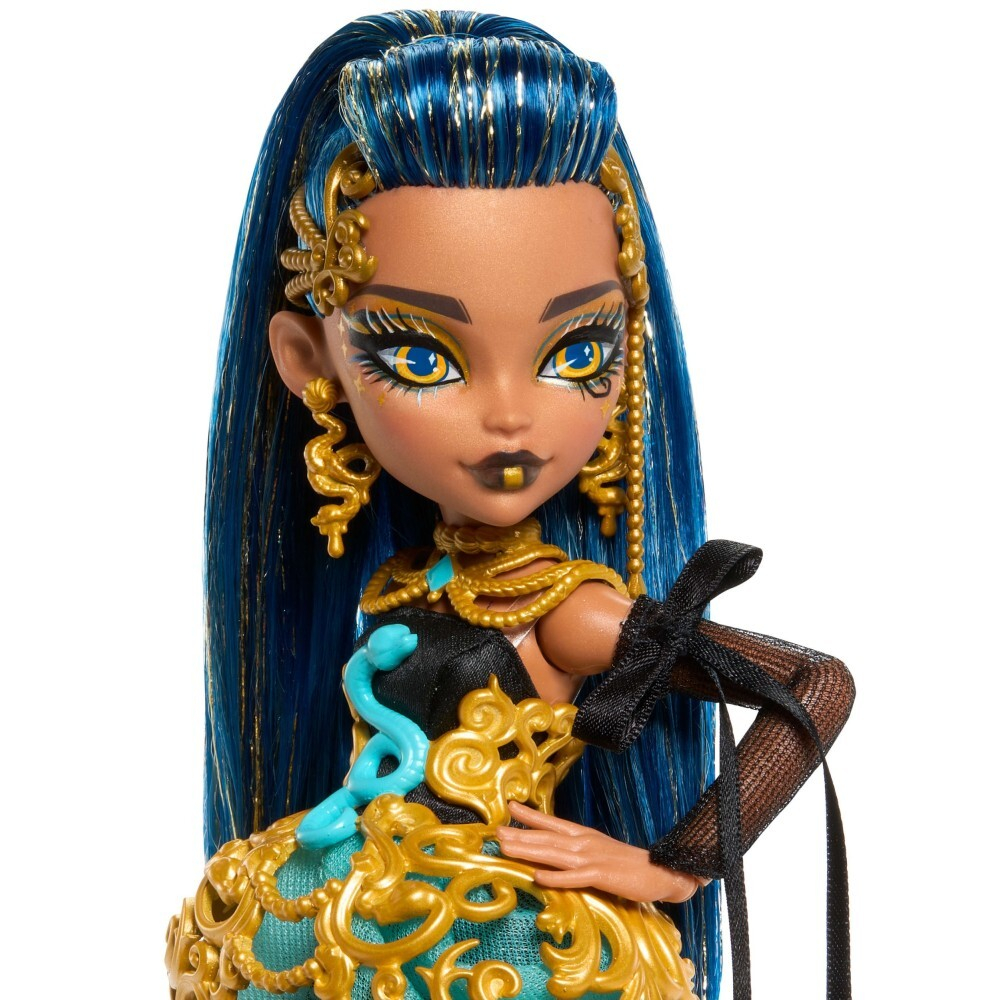 Monster High - Страшная кукла на день рождения Клео де Нил + аксессуары JBG76