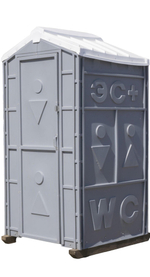 Туалетная Кабина  «Дачник» (Бак 150 Литров) в разборе Экомарка T-7 (1200x1100x2200см;65кг;бежевый) - арт.561246