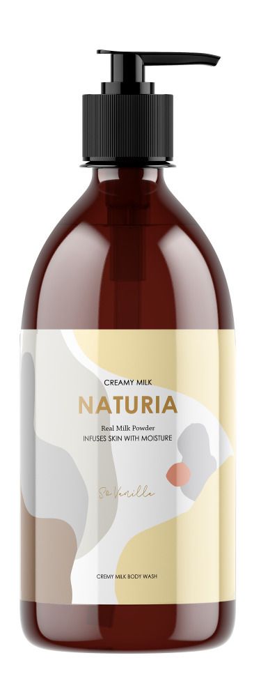 Гель для душа Evas Naturia Creamy Milk Body Wash So Vanilla Молочный Ваниль 750 мл