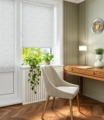 Рулонные шторы Пари - цвет "Белый"