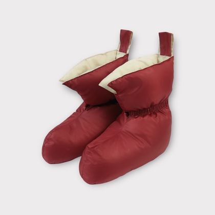 Сапожки-носочки пуховые German Grass Comfort Socks Travel Grass Marsala бордовые Бордовый