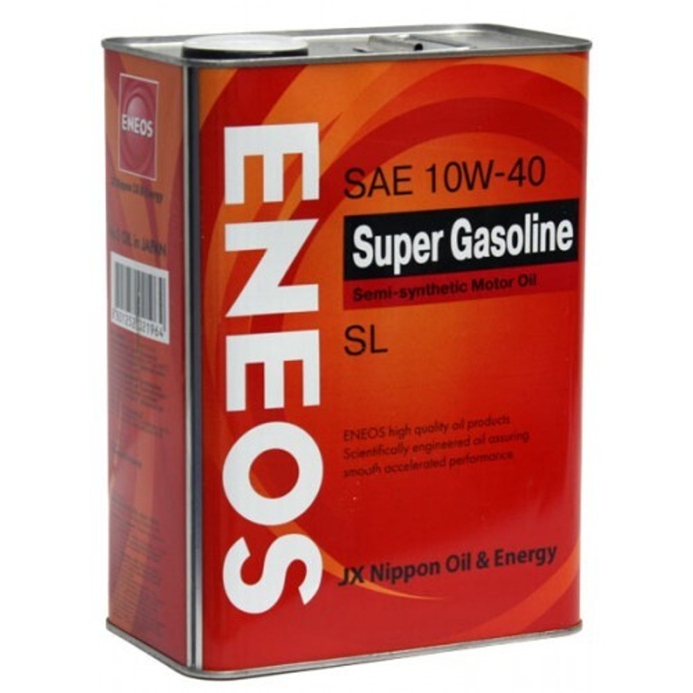 Масло моторное ENEOS 10W-40 SL п/синтетическое 1л / 10W40