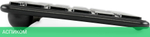 Клавиатура Oklick K614W черный