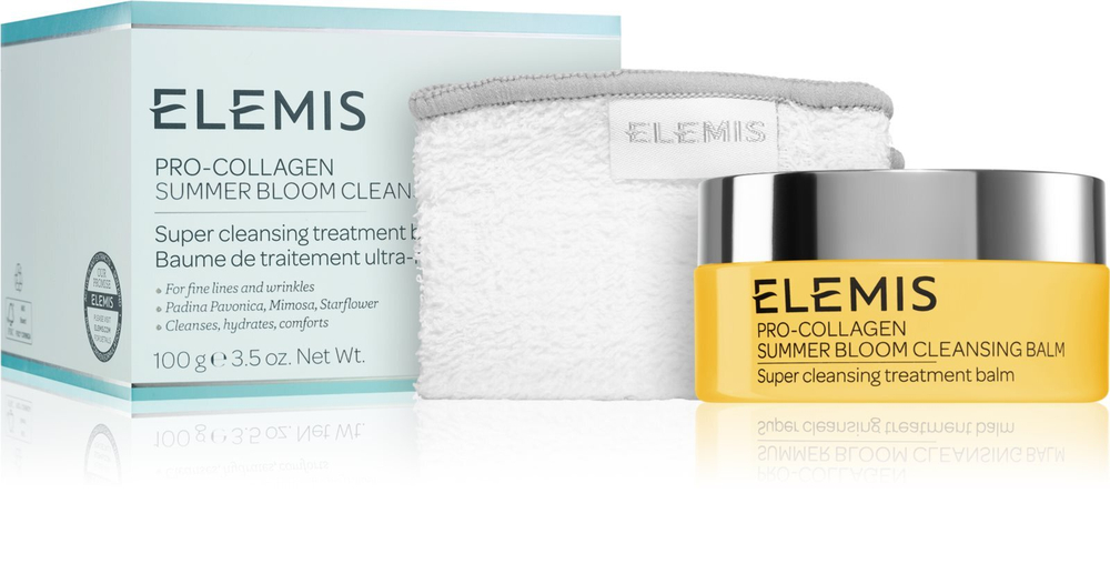 Elemis Pro-Collagen Summer Bloom Cleansing Balm - питательный очищающий бальзам для лица /   100  g  / GTIN 641628401598