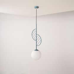Подвесной светильник LEAF A Голубой
