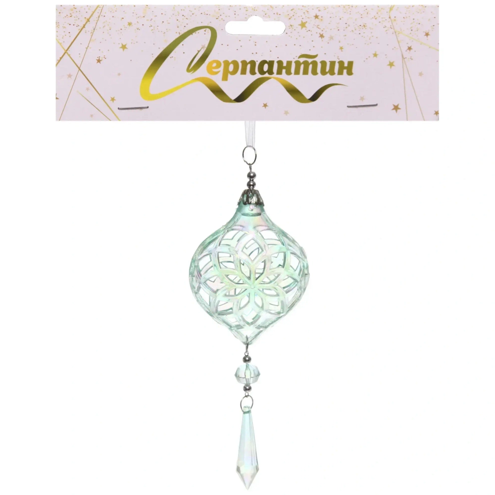 Подвеска «Сказочные узоры» 8*20 см, Зелёный