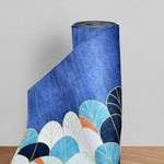 Коврик 0,8*15м в рулоне, искусственный войлок/полиэстер, основа ПВХ (силикагель), NN2025-31