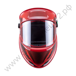 Маска сварщика КОРУНД МЕГА красная (ф-р MEGA LED) в коробке