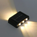 Фонарь садовый «Sunshine» 9*6*5,5 см, 6 LED на солнечной батарее (свечение теплый белый)