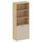 Shift Шкаф высокий широкий SK.ST-1.1 Тиквуд Светлый/Капучино 800*420*1977