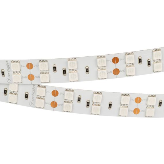Светодиодная лента Arlight 28,8W/m 120LED/m 5060SMD зеленый 5M 011262