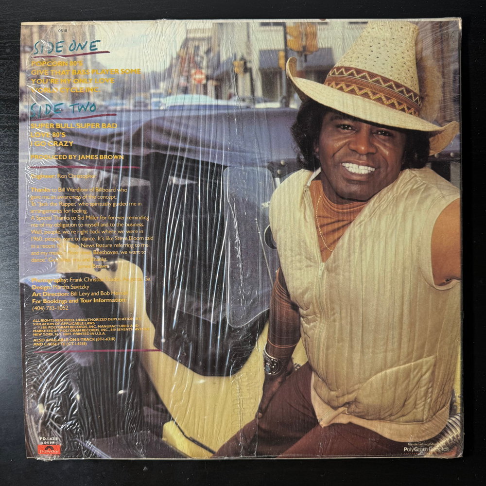 James Brown - Nonstop (США 1981г.)