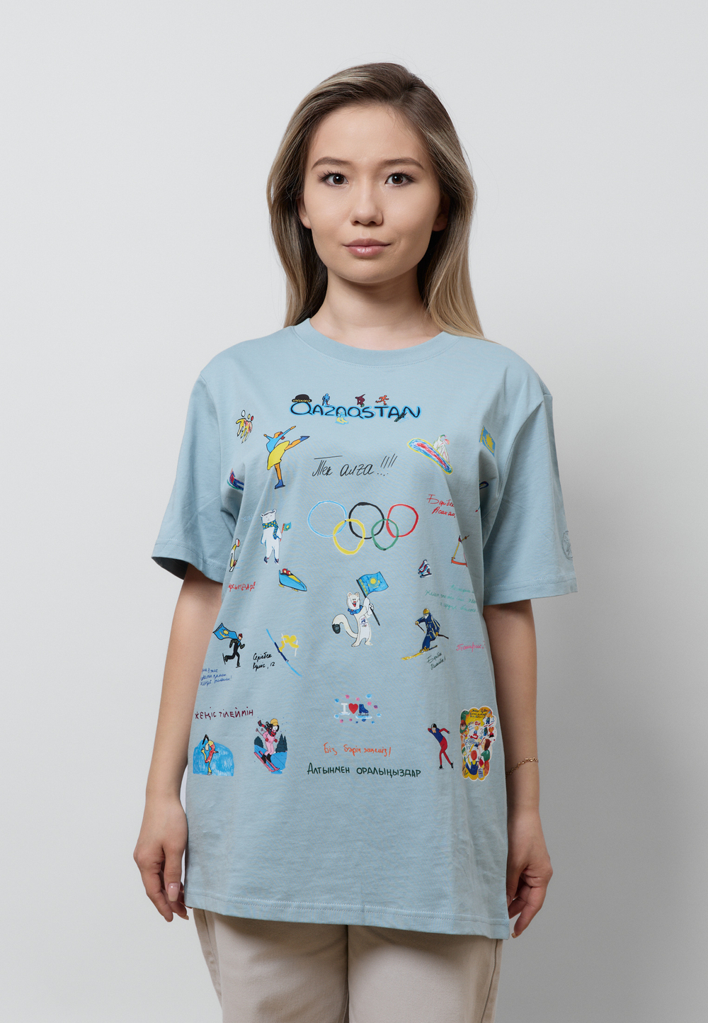 Футболка OLYMPIC CHILD LIGHT BLUE