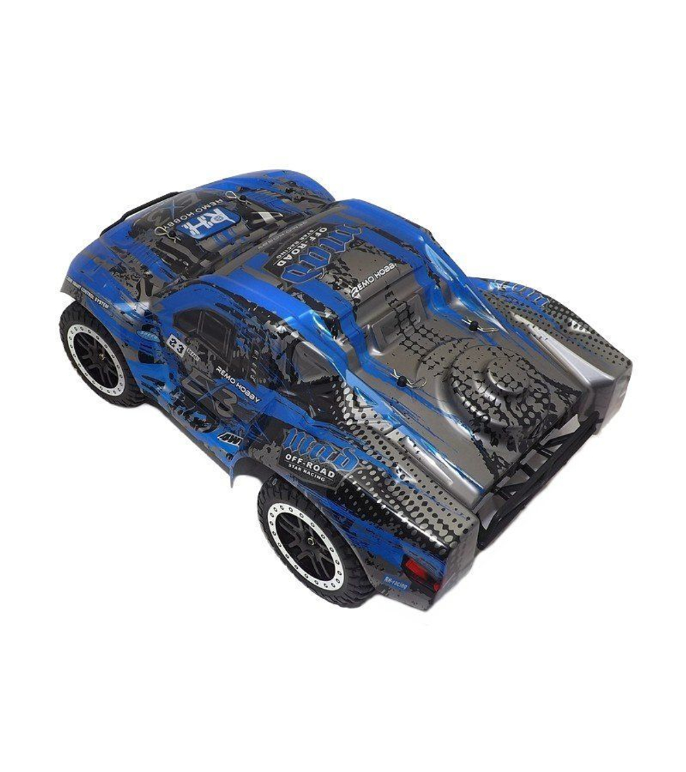 Радиоуправляемый шорт-корс Remo Hobby EX3 Brushless (синий) 4WD 2.4G 1/10 RTR