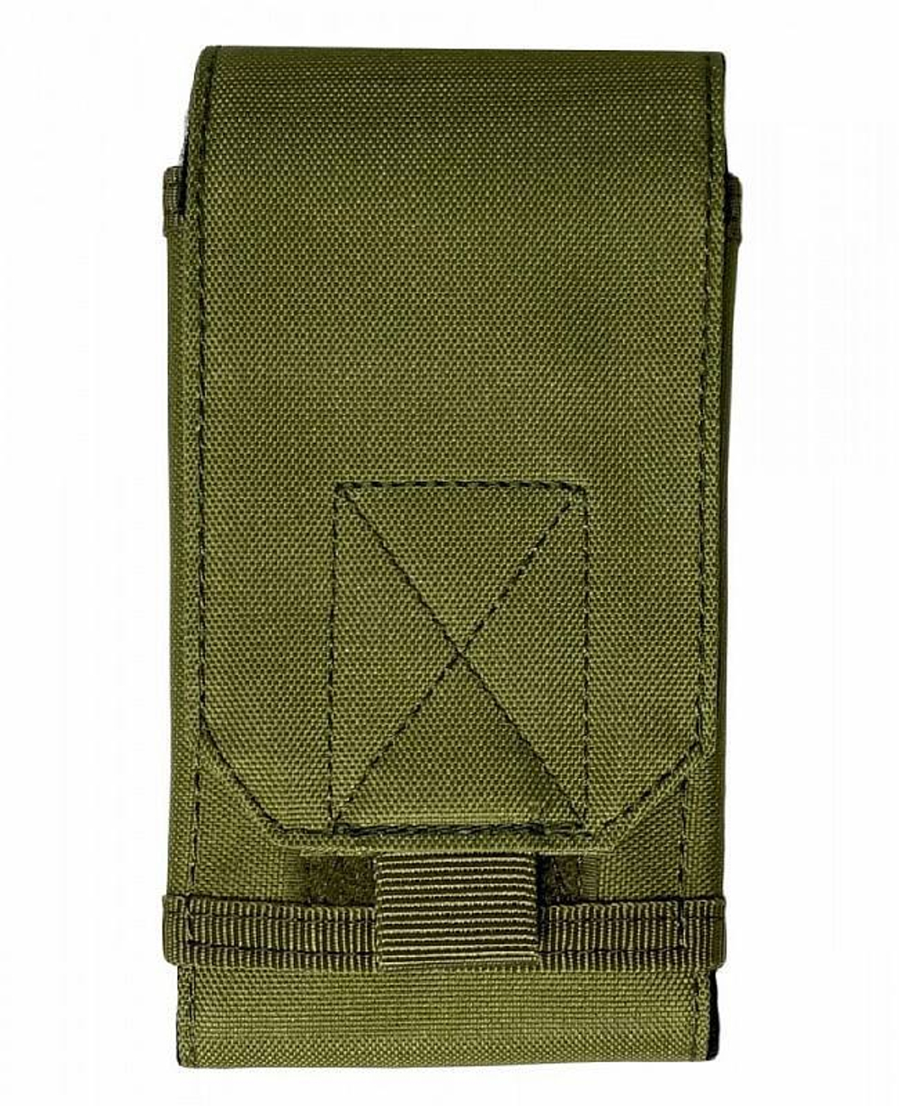 Универсальный подсумок MOLLE для смартфонов олива