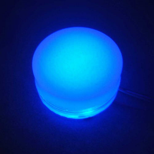 Светодиодная круглая брусчатка 60x60x40 синяя