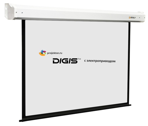 Экран настенный Digis DSEH-162806m с электроприводом 280x280 см (16:9)