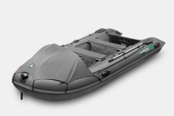 Надувная лодка GLADIATOR C370AL темно-серый