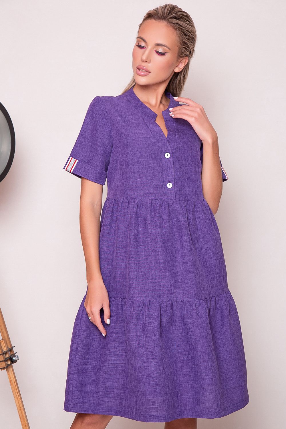 Платье "Супер Альба 2" (флокс) Elza (Акция)