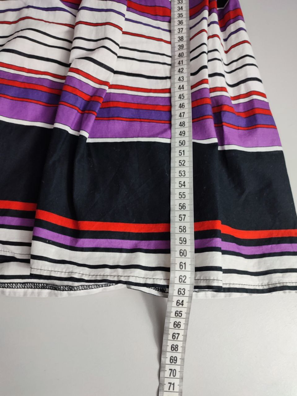 Юбка в яркую полоску 44 размер