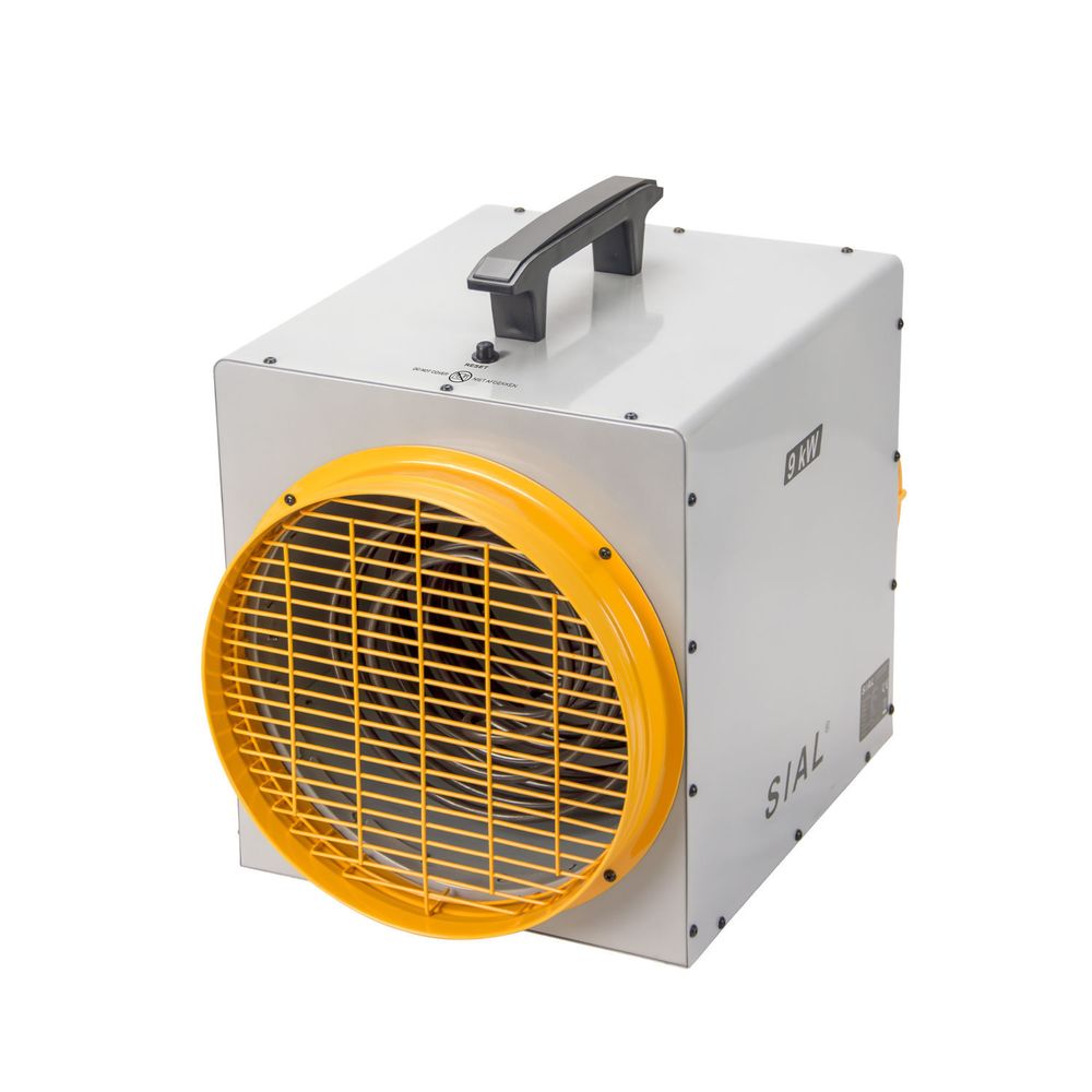 Тепловая пушка электрическая SIAL DВ9 - [9 кВт / 380В] тепловентилятор для воздуховода