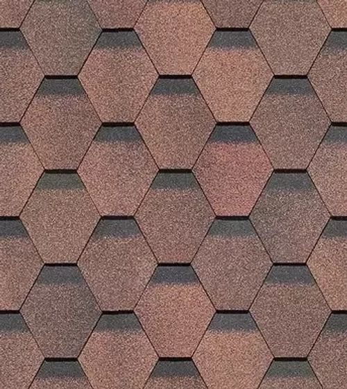 Гибкая черепица Docke PREMIUM Двухслойная "Шеффилд" Кофе 3м2