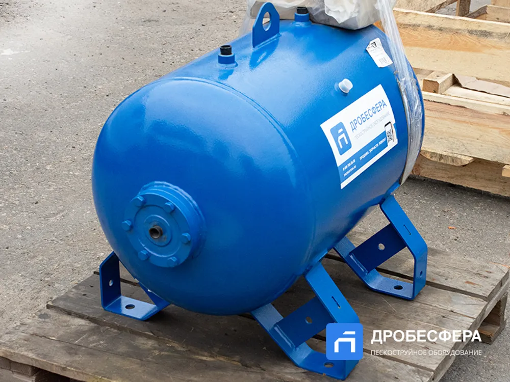 Ресивер для компрессора РГ 110/10 горизонтальный