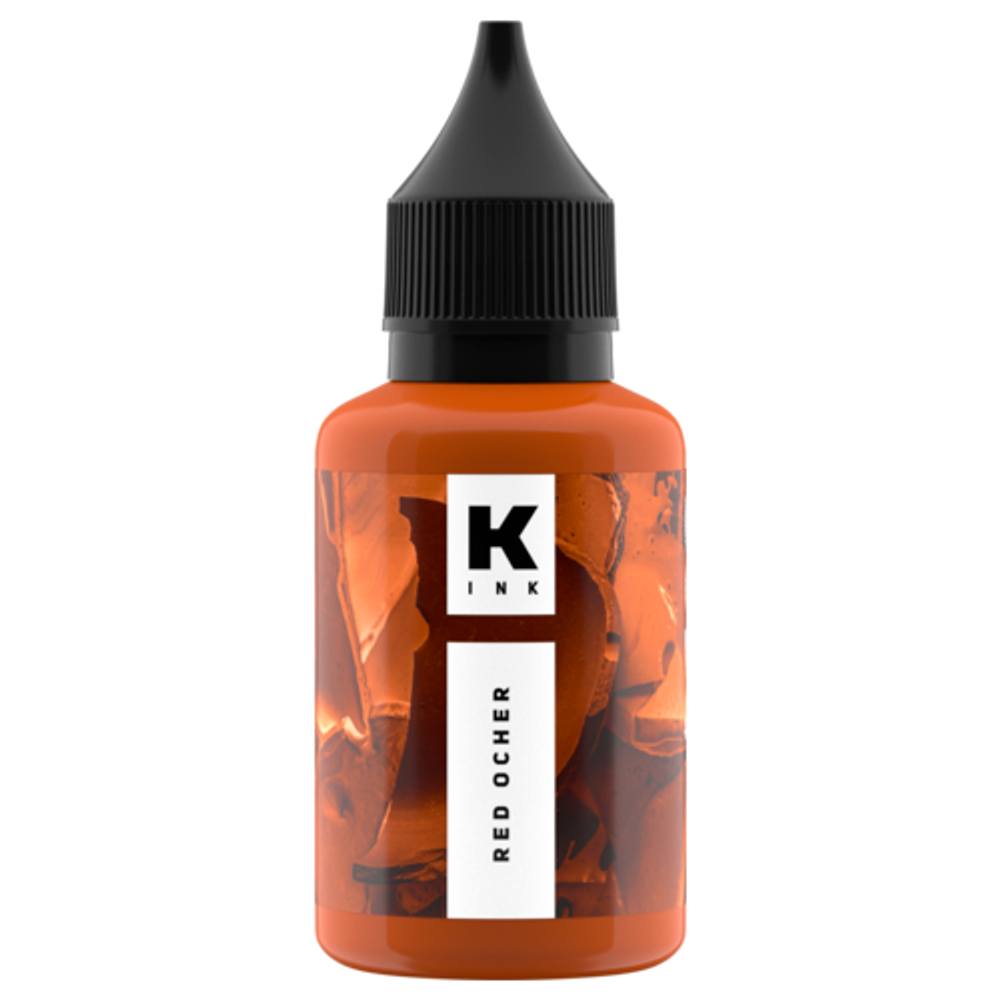 Красная Охра КРАСКА Tattoo Ink