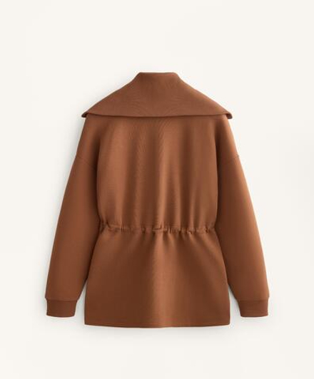 Oysho Длинный жакет с регулируемой талией, горчичный