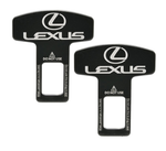 Заглушка ремня Mashinokom LUX - "Лексус" ZML 0201 металл с лазерной гравировкой