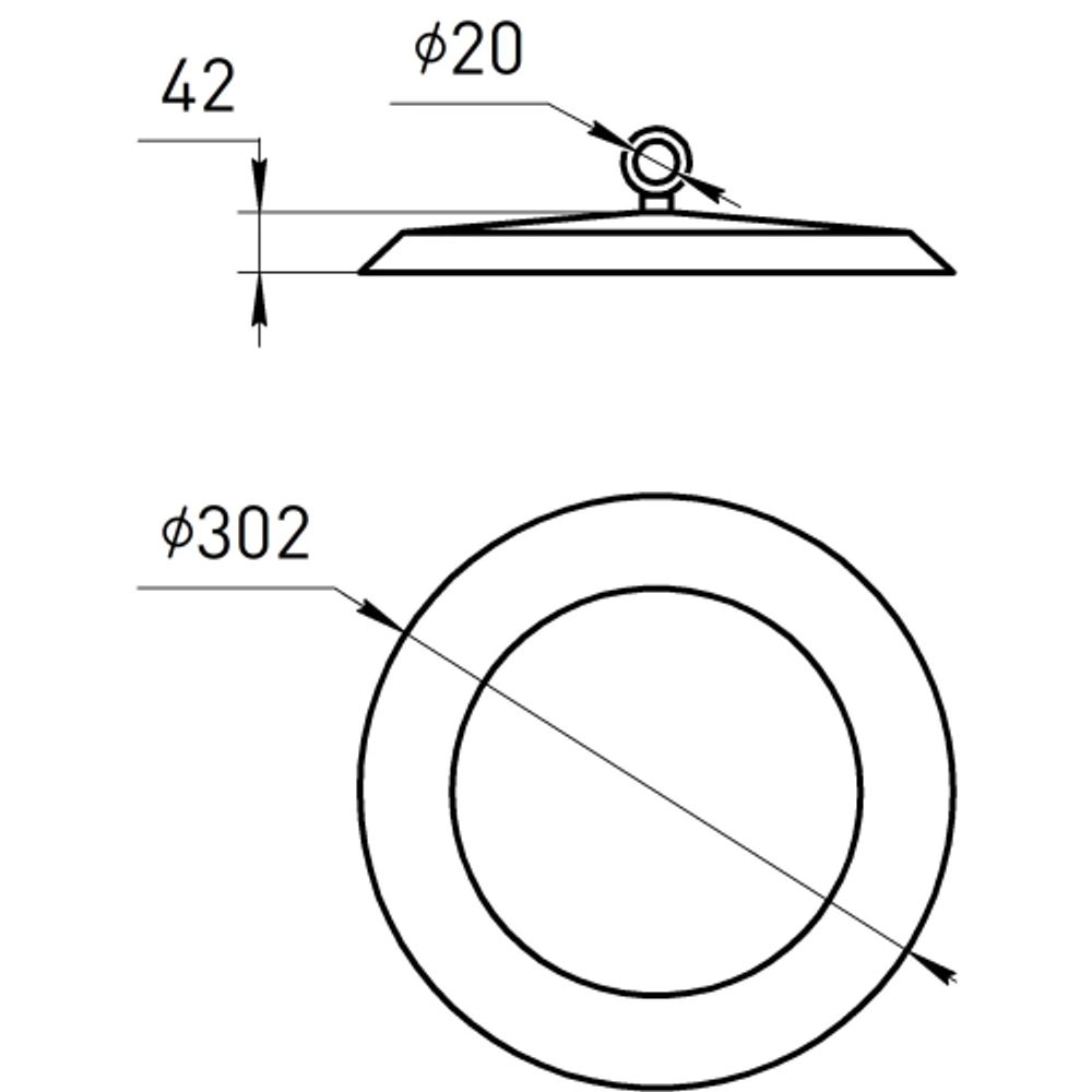 Светильник светодиодный ЭРА SPP-402-0-65K-150 150Вт 6500K IP65
