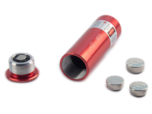 Лазерный патрон ShotTime ColdShot 12х60, кнопка вкл/выкл, красный (ST-LS-12-PB-R)