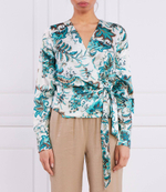 Блузка Liu Jo - бирюзовый(CA3387 TS017)