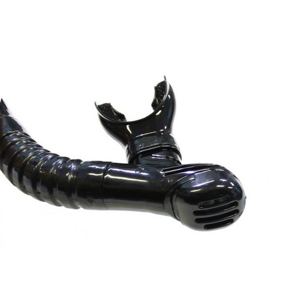 Трубка Scorpena J с двумя клапанами, изогнутая