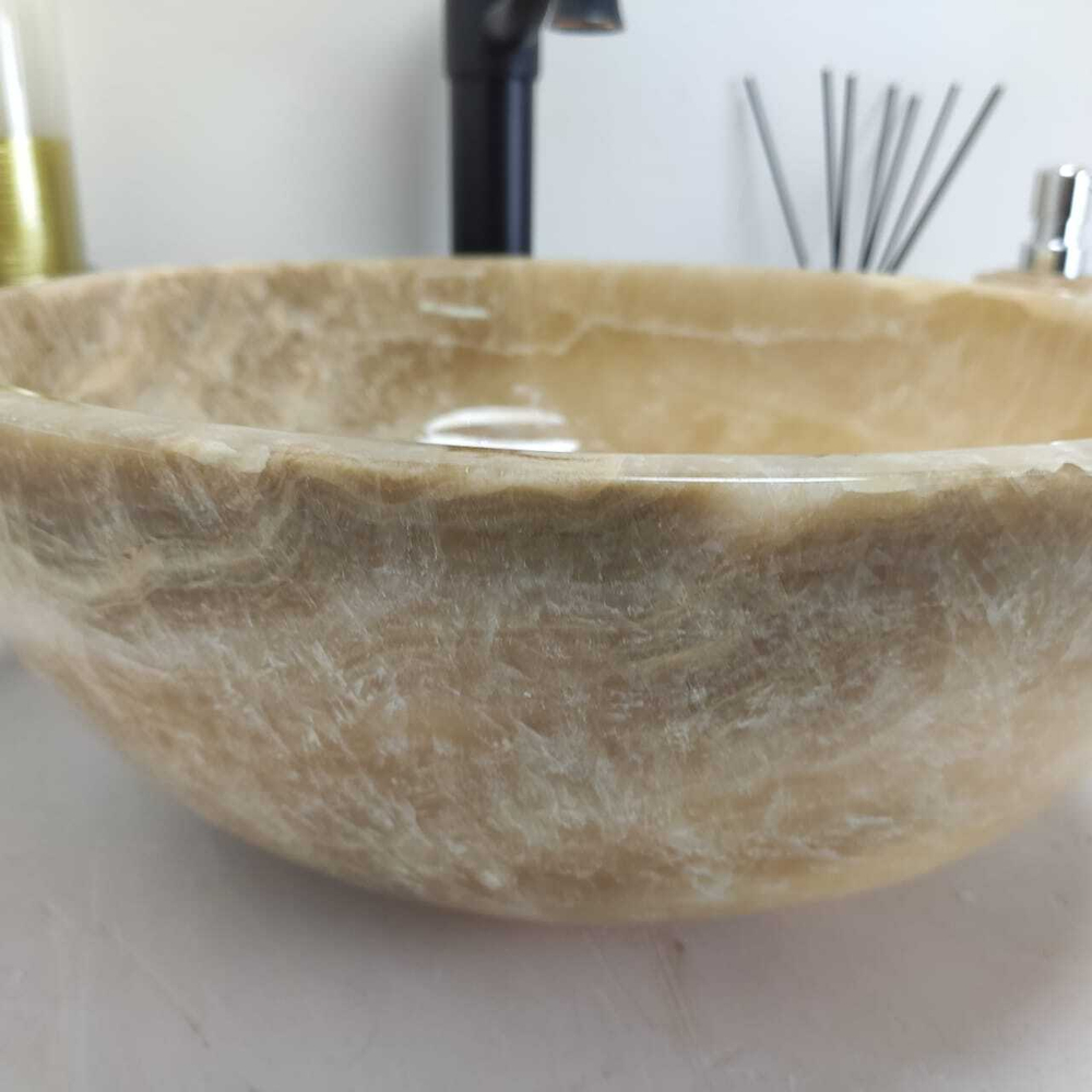 Раковина из оникса Bowl Sunset TinLip BO-60583 40*40*15